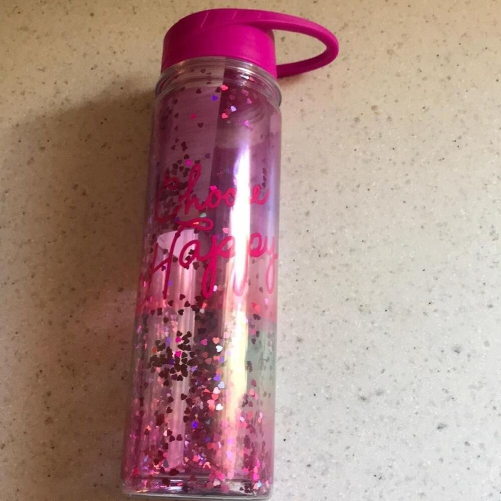Choose happy water bottle